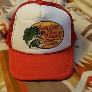 Sector Nine long boards trucker hat.